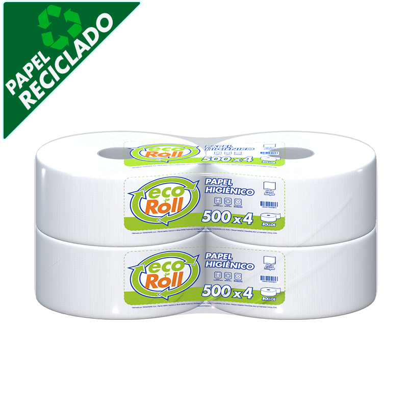 Higiénico EcoRoll 500 x4 HS