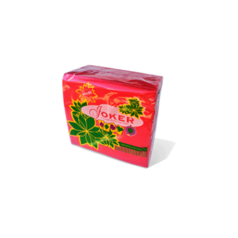 Servilleta mesa Joker roja