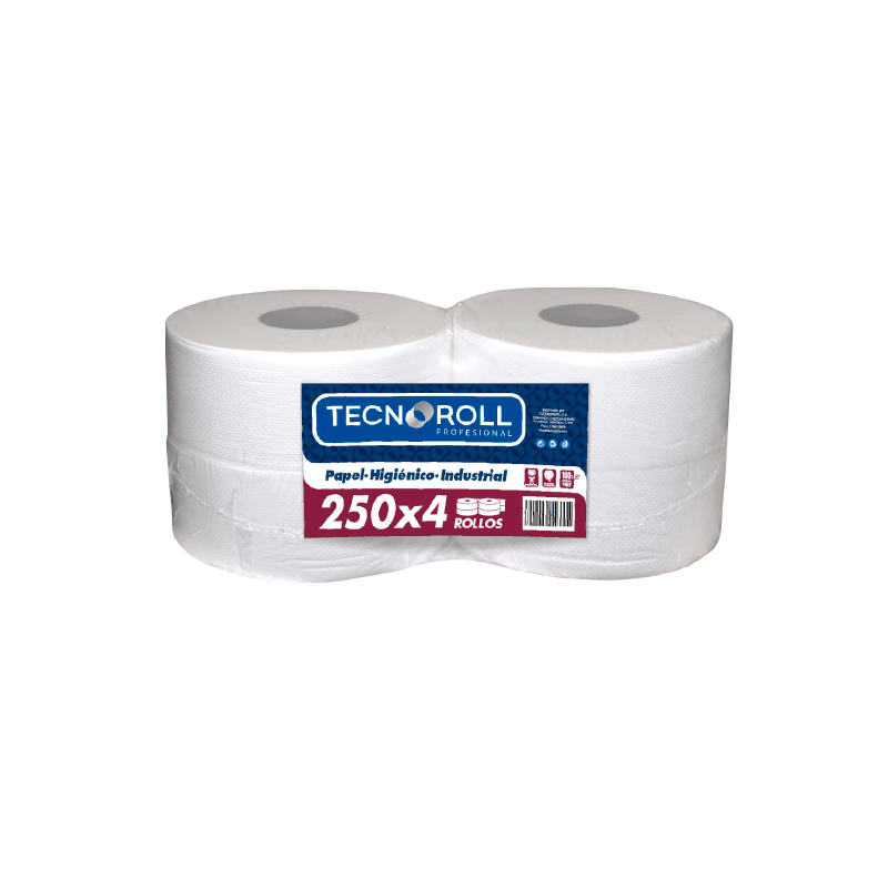 Higiénico Tecnoroll jumbo 250 m x4