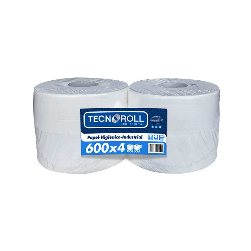 Higiénico jumbo 600 m x4