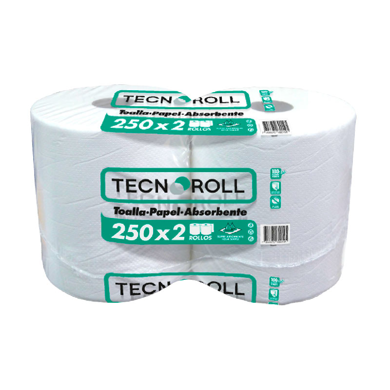 Toalla Tecnoroll jumbo 250 m x2