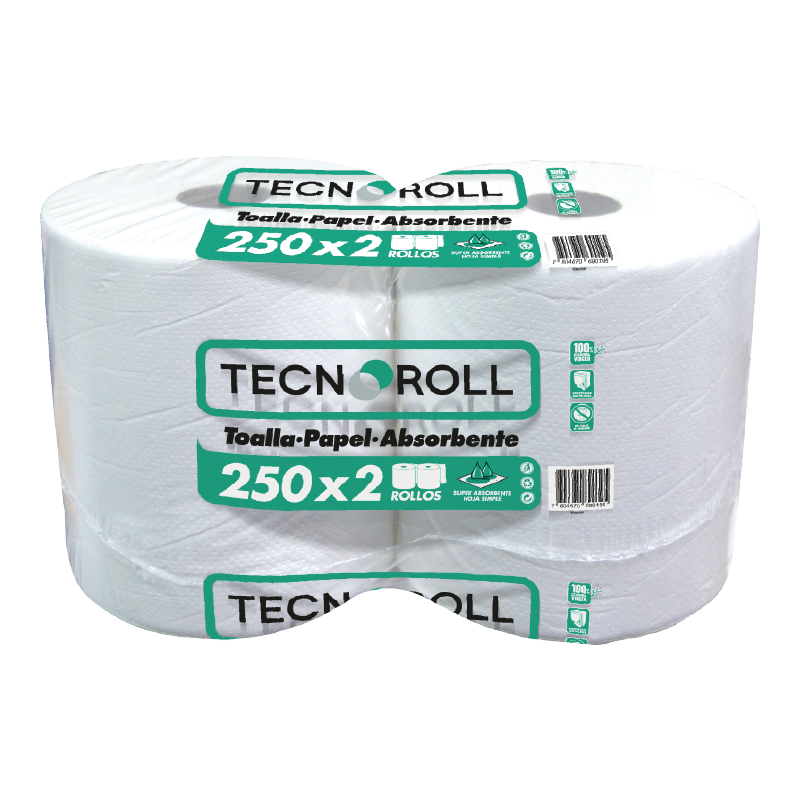 Toalla Tecnoroll HS 250m x2