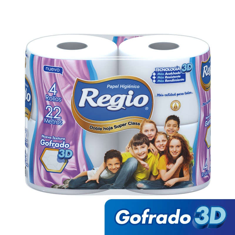 Higiénico Regio SuperClass 22m x 4 DH