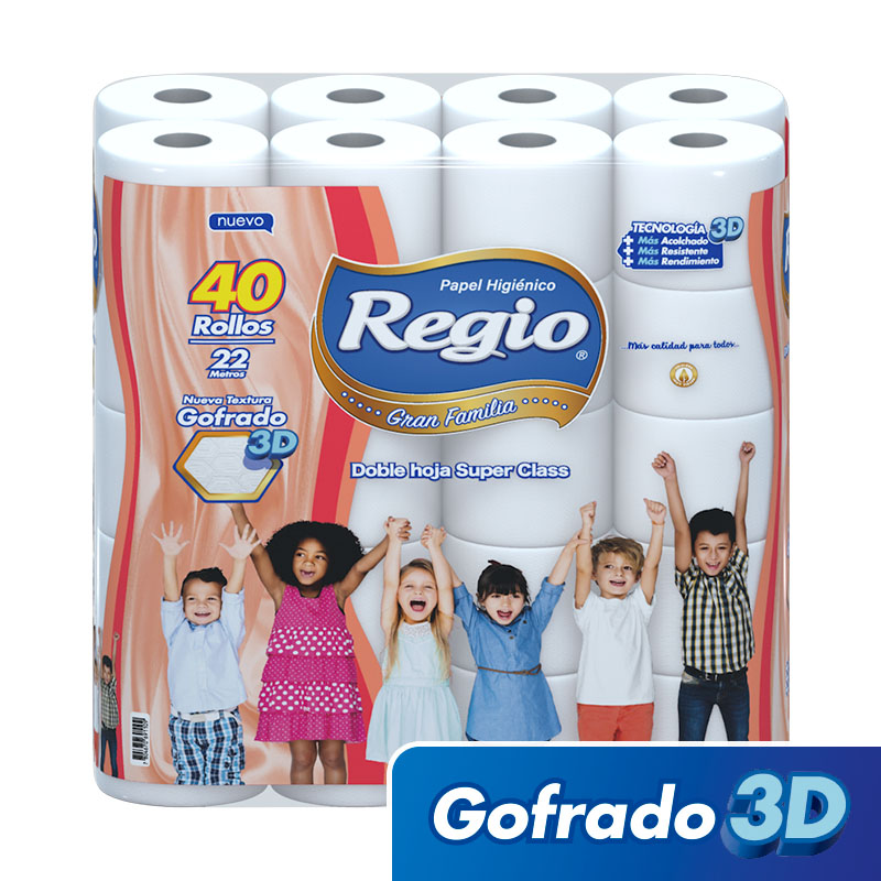 Higiénico Regio Gran Familia 22m x 40m DH
