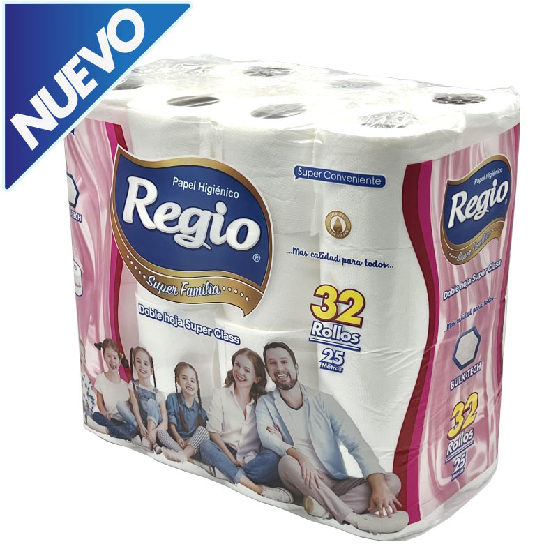 Higiénico Regio Súper Familia 25m x 32 DH