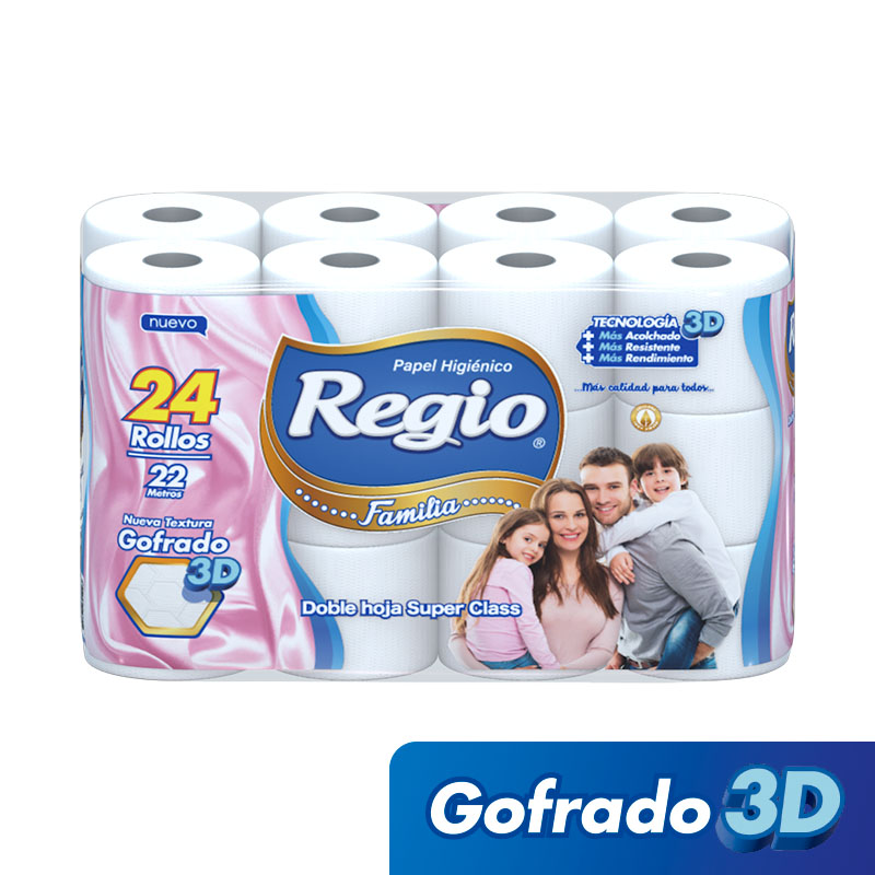 Higiénico Regio Familia 22m x 24 HD
