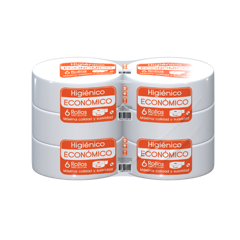 Higiénico Económico 300 x6 HS