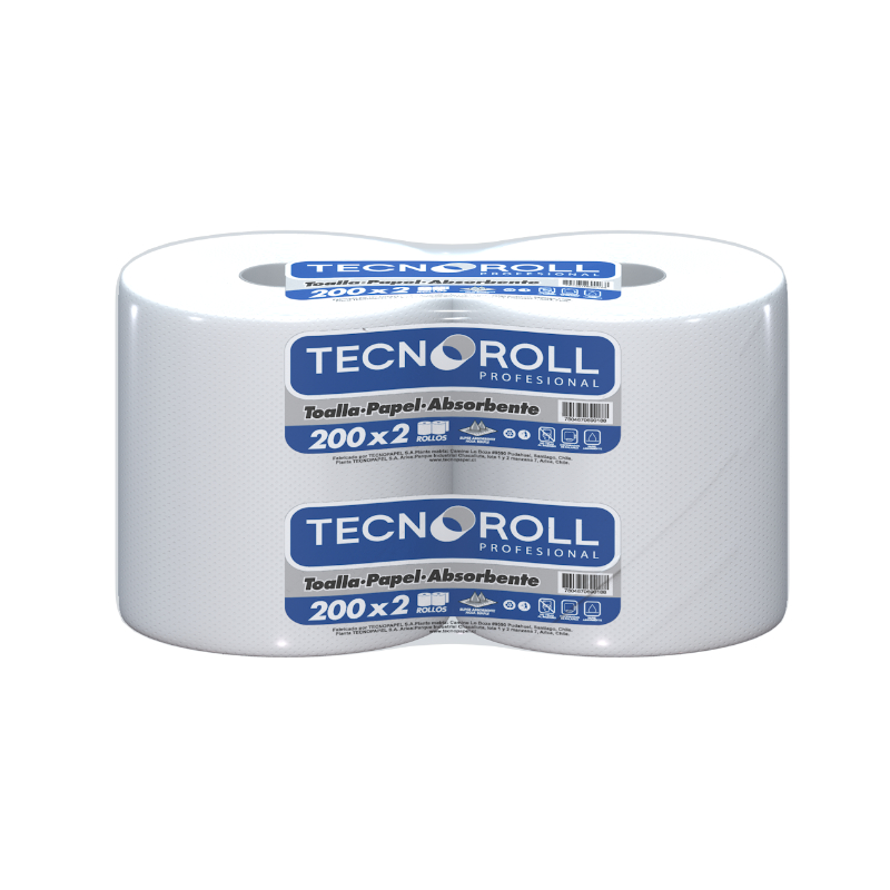 Toalla Tecnoroll HS 200 x2