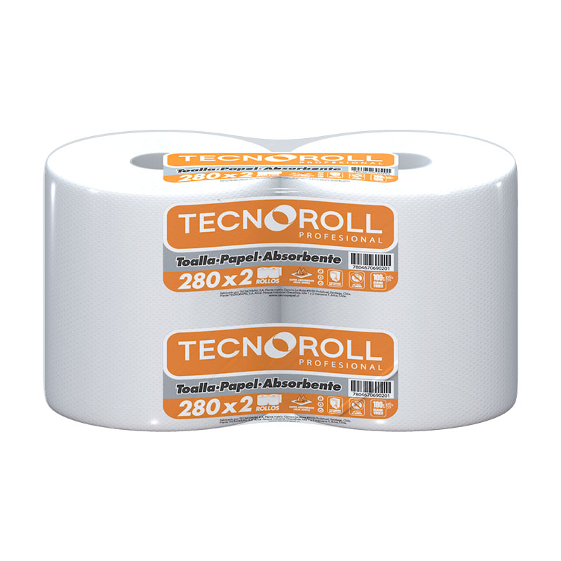 Toalla Tecnoroll HS 280 x2