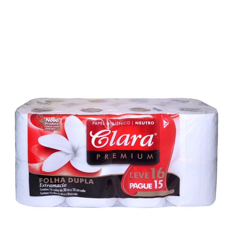 Higiénico Clara 30 m x16 DH