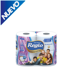 Higiénico Regio SuperClass 22m x 4 rollos DH