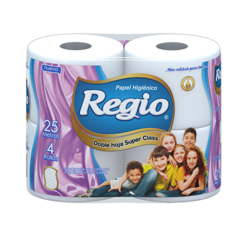 Higiénico Regio Superclass 25m x 4 rollos DH